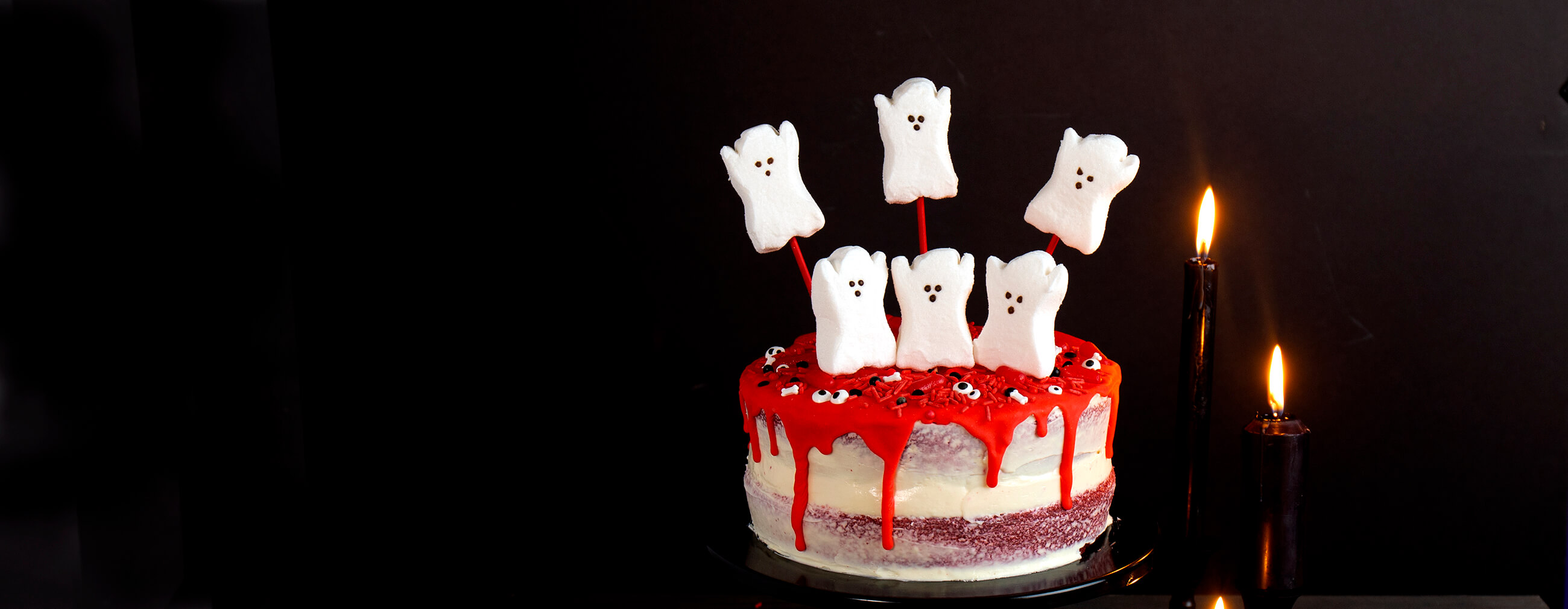 PEEPS® Halloween Red Velvet Layer Cake