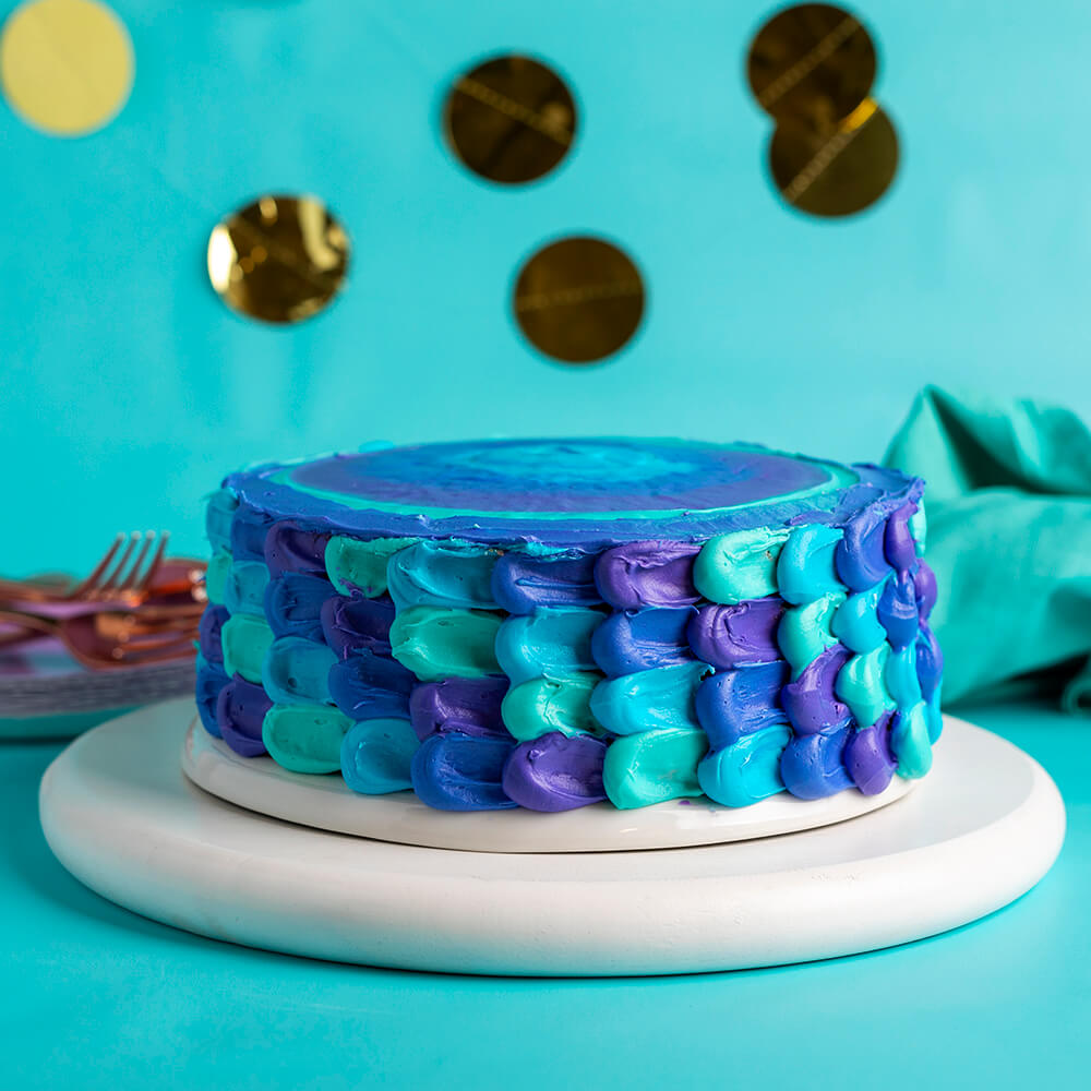 Easy Peasy Petal Cake Ready Set Eat
